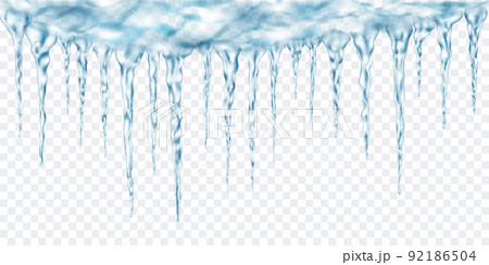 つらら イラスト 氷柱のイラスト素材