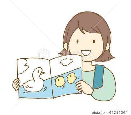 読み聞かせのイラスト素材 読み聞かせのイラスト素材