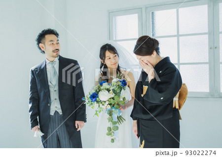 黒留袖 結婚式の写真素材 - PIXTA