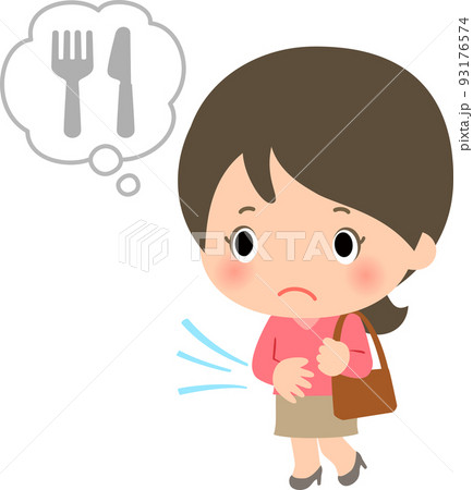 腹減ったのイラスト素材 腹減ったのイラスト素材