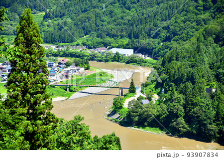 千曲川 夏 風景 川の写真素材 - PIXTA