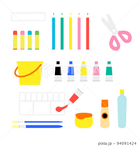 図画工作のイラスト素材