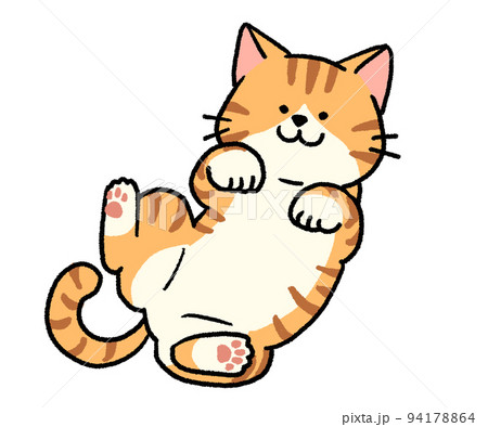 茶トラ猫のイラスト素材 - PIXTA