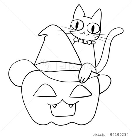 塗り絵 ぬりえ ぬり絵 秋のイラスト素材