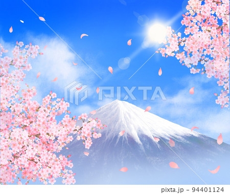 花 桜 イラスト リアルのイラスト素材