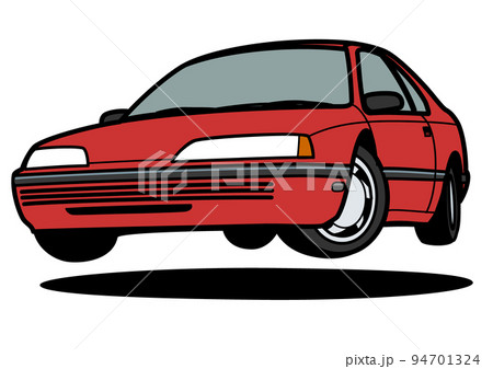 フォード 車 アメリカ車 アメ車のイラスト素材