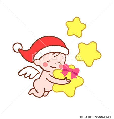 天使 エンジェル クリスマスのイラスト素材