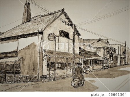 醤油工場のイラスト素材 - PIXTA