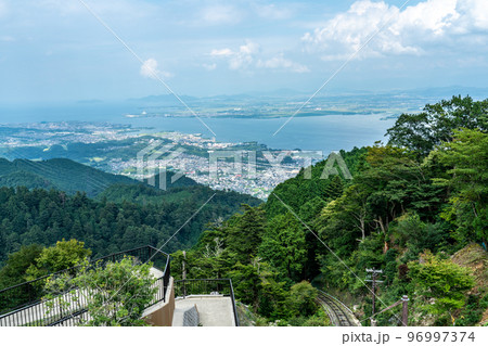 比叡山遠景の写真素材 - PIXTA