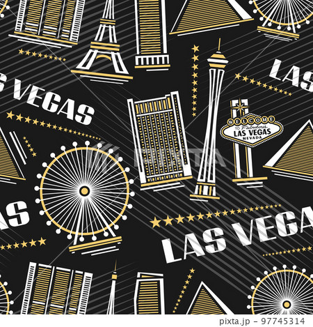 Vector logo for Las Vegas - Stock Illustration [75397988] - PIXTA