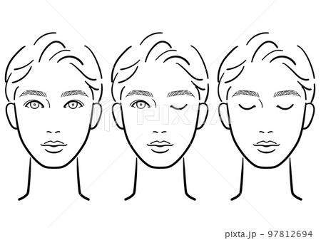 メイクシートのイラスト素材