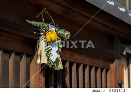 正月飾り しめ飾り 京都 正月の写真素材 - PIXTA