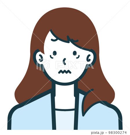 Scary face expression, cartoon PNG - Photo #3284 -  - Get PNG  images and Vector For Free