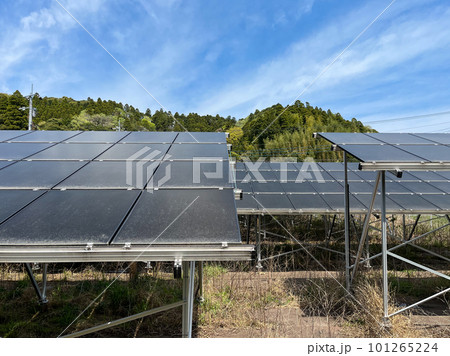 小規模の太陽光発電所のイメージ