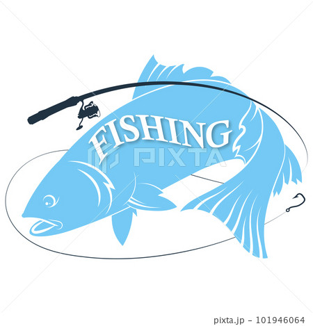 laptop screen with an online store for fishing and fishing