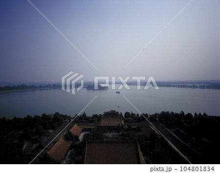 万寿山 中国の写真素材 - PIXTA