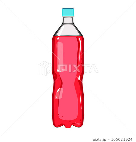 Premium Vector  Cartoon plastic bottles with water. drinks packages, pet  containers for beverage, juice or soda. blue packaging for mineral water  vector set. illustration container water or bottle plastic with liquid