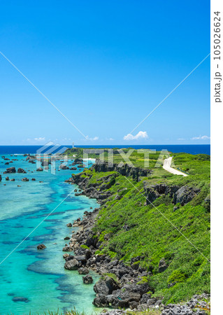 宮古島 東平安名崎 海岸 絶景の写真素材 - PIXTA