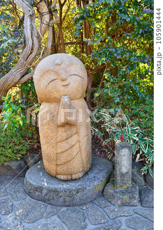 地蔵 長谷寺 鎌倉 石仏の写真素材 - PIXTA