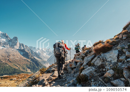 モンブラン山の写真素材 - PIXTA