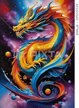 宇宙龍の写真素材 - PIXTA