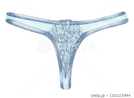 Portrait of a woman in sexy underwear (AI - Stock Illustration  [107810566] - PIXTA