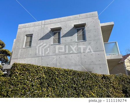 おしゃれな戸建て住宅の外観イメージ