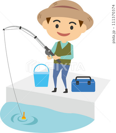 Fishing Angling Illustration, Fishing old man transparent background PNG  clipart