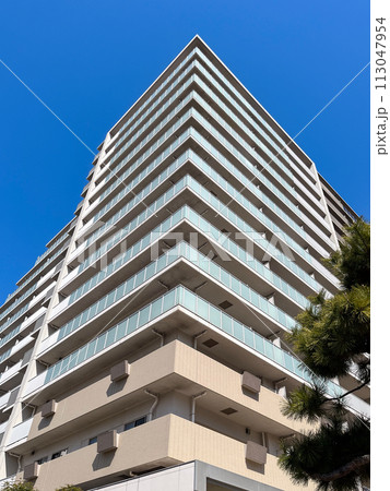 高層マンションの外観イメージ
