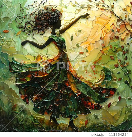 人気メーカー新作✨エレガントな美麗イラスト✨金色の車輪の守護者の