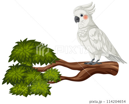 タイハクオウム オウム インコ 鳥のイラスト素材 - PIXTA