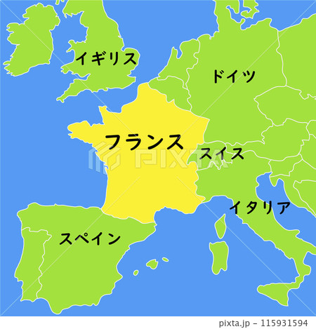 すぐったレディース福袋 世界地図 PIXTA - FRANCEの写真素材 フランス 地図 地図・旅行ガイド