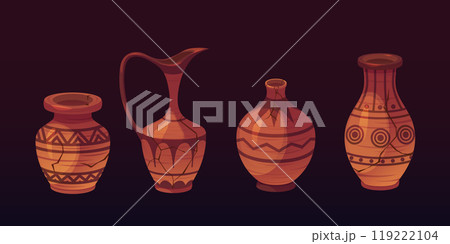 壷 壺 エジプト人 古いのイラスト素材 - PIXTA