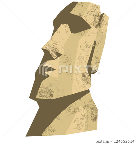 モアイ イースター島 モアイ像 石像のイラスト素材 - PIXTA