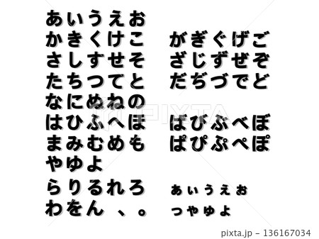 五十音の写真素材 - PIXTA