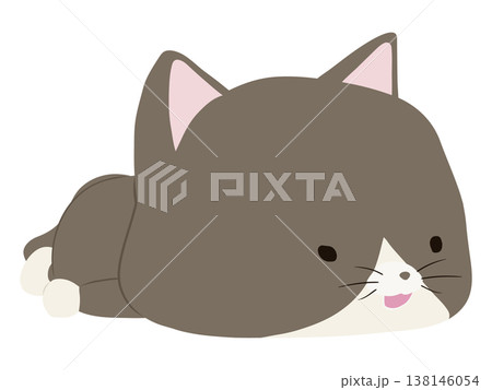 はちわれのイラスト素材 - PIXTA