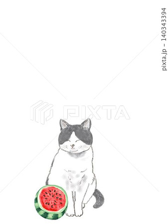 はちわれのイラスト素材 - PIXTA